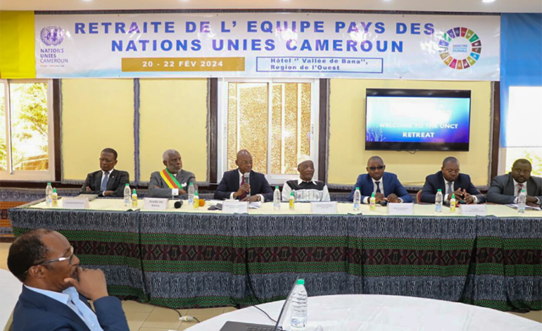 Retraite de l&rsquo;&eacute;quipe pays de l&rsquo;ONU &agrave; Bana