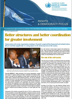 Bulletin R&D Focus N&deg;57 du 6 septembre 2012