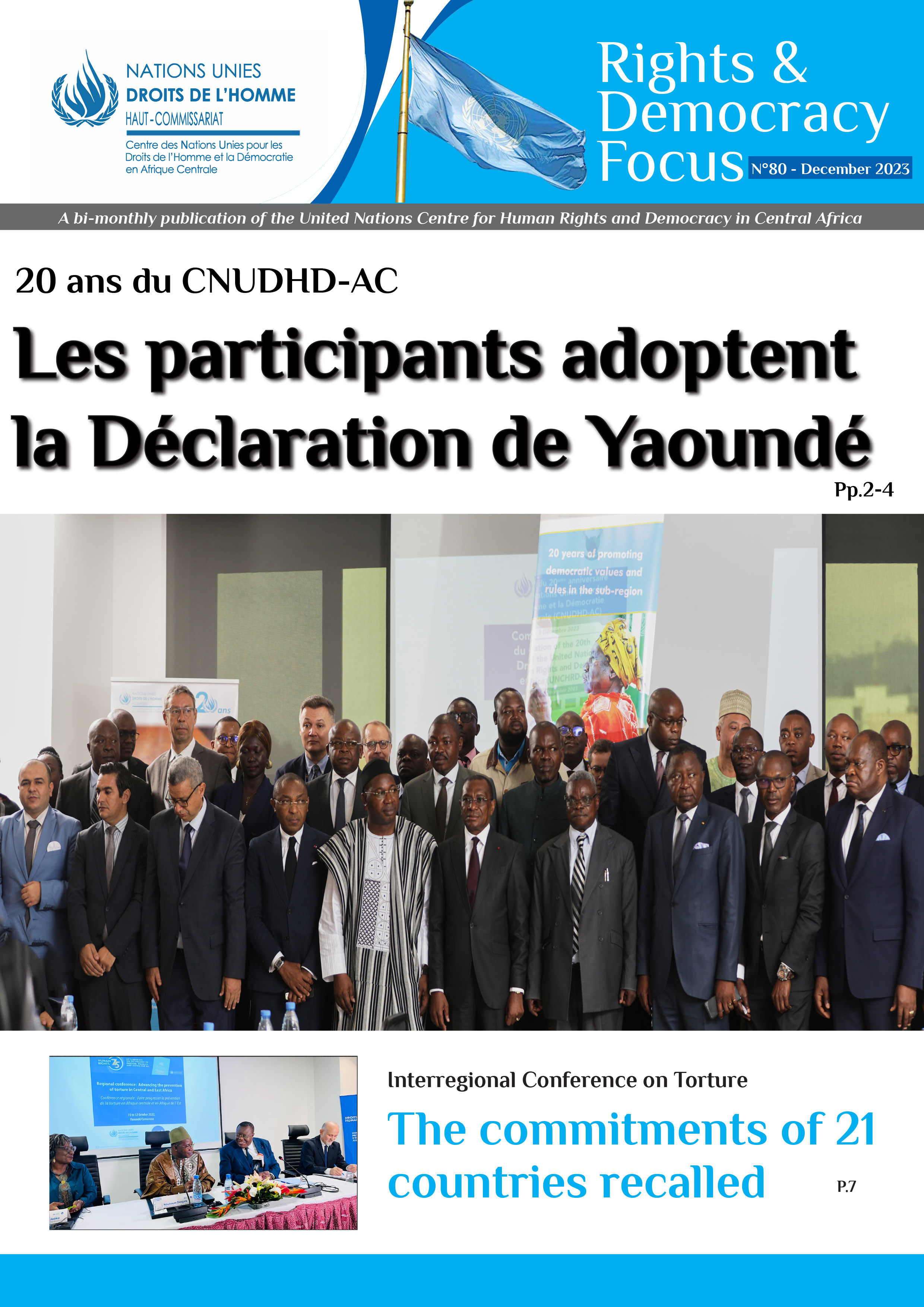 Bulletin R&D Focus 80 de d&eacute;cembre 2023